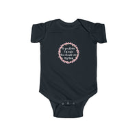 "If you think I'm cute you should see my Mom" Baby-Toddler Onesie in Black